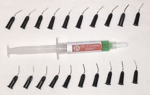 Etchant Gel Syringe with Disposable Tips